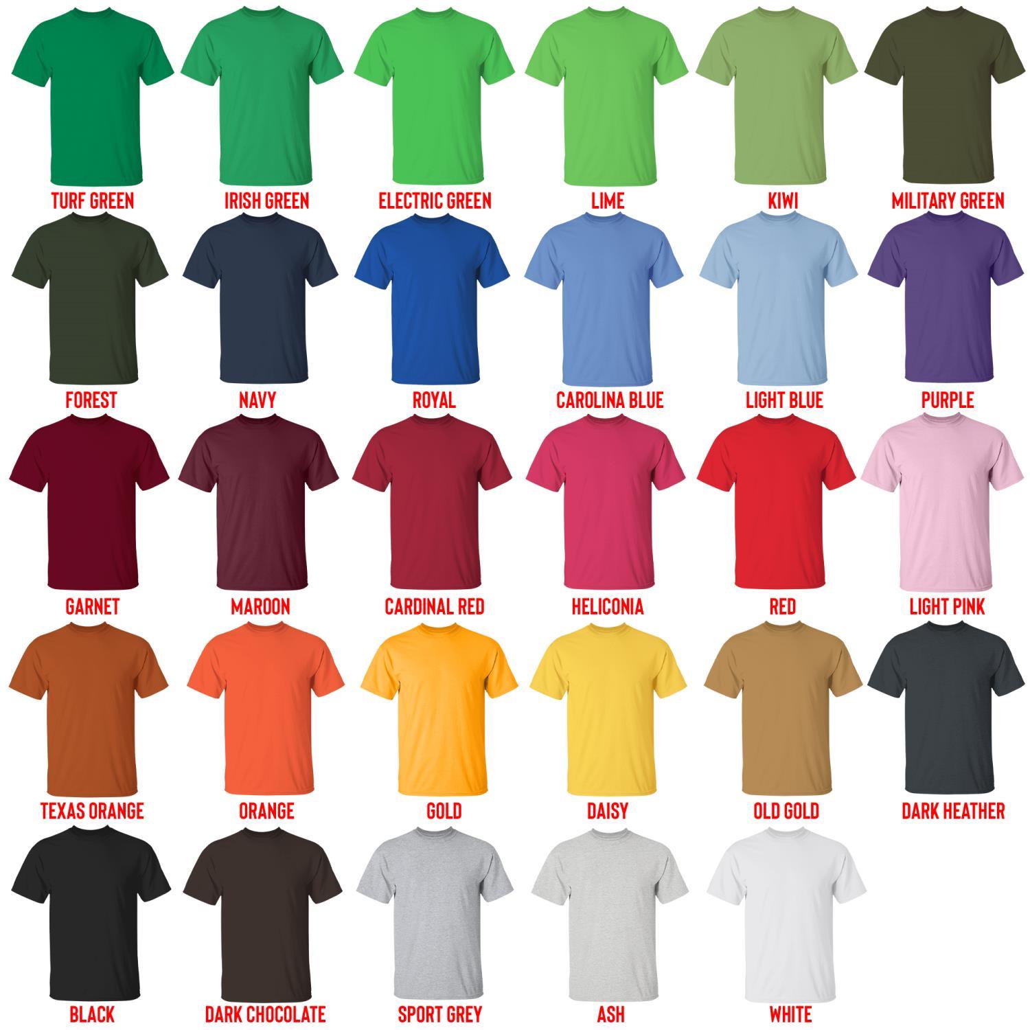 t shirt color chart - Sakamoto Days Store