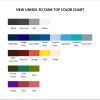 tank top color chart - Sakamoto Days Store