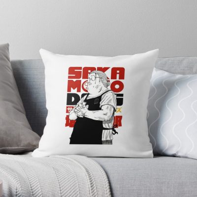 Legendary Assassin Throw Pillow Official Sakamoto Days Merch