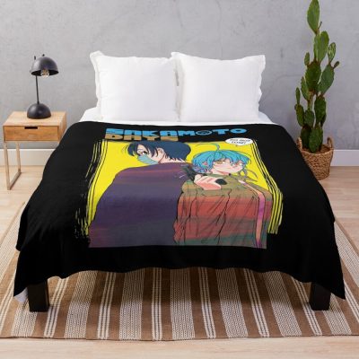 Sakamoto Days Throw Blanket Official Sakamoto Days Merch