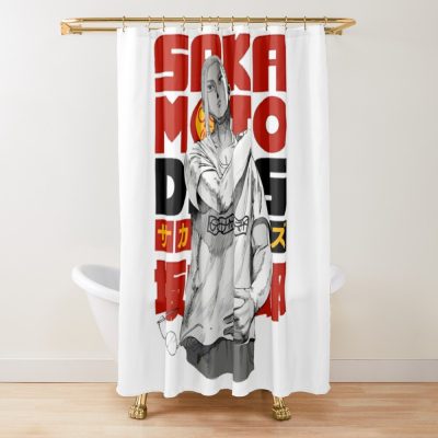 Legendary Assassin Shower Curtain Official Sakamoto Days Merch