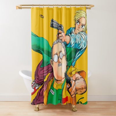 The Legendary Hit Man - Sakamoto Days Volume 1 Shower Curtain Official Sakamoto Days Merch