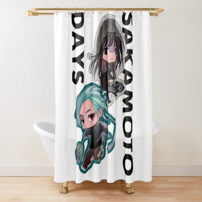 Sakamoto Days Shower Curtain Official Sakamoto Days Merch