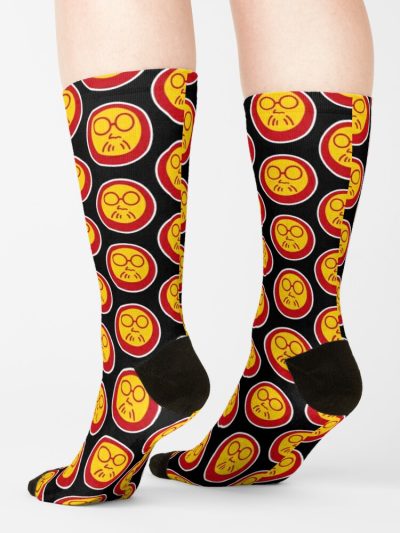 Sakamoto Days Daruma Face Socks Official Sakamoto Days Merch