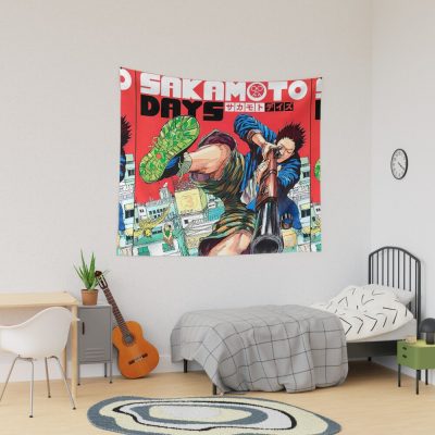 Sakamoto Days N3 Tapestry Official Sakamoto Days Merch