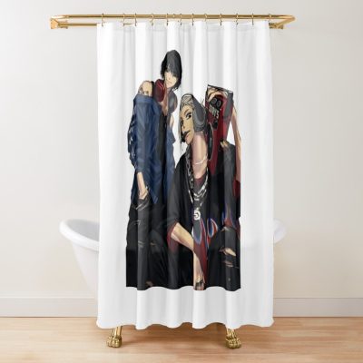 Sakamoto Days Hip Hop Shower Curtain